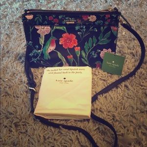 Kate Spade limited edition crossbody floral purse